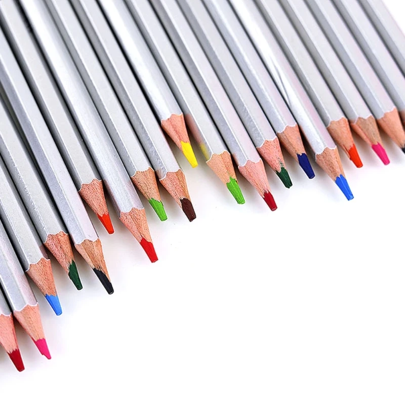 12 قلم رسم ملون قابل للذوبان في الماء، أقلام تلوين عملية للرسم والرسم