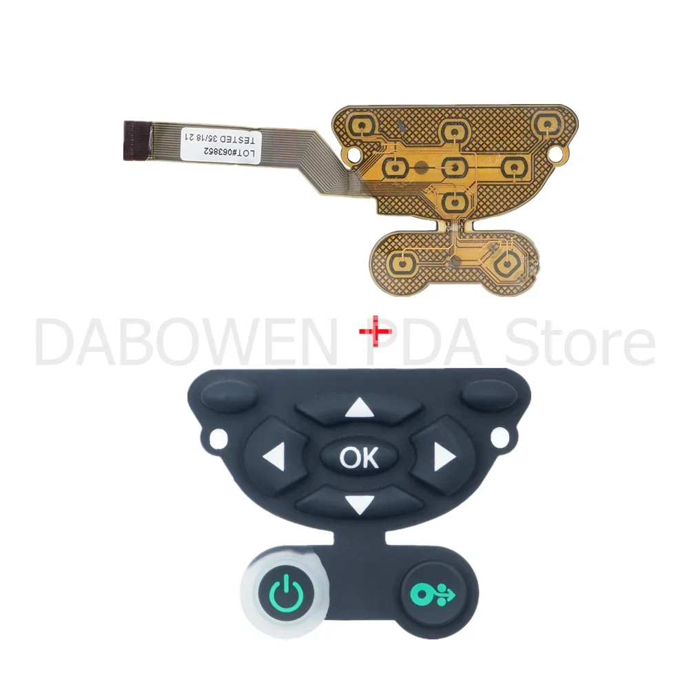 Nowa klawiatura + klawiatura Flex Cable (Myler Keyswitch) do drukarki Zebra ZQ620