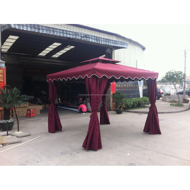 custom.Pagoda Tent Outdoor Aluminum Alloy Shade Frame Party Wedding Trade Show High PVC Fabric Custom Marquee Pagoda Tent