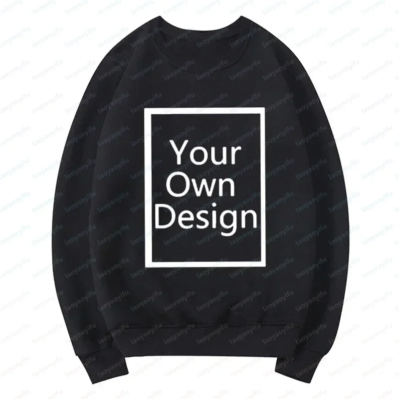 2026 Custom Sweatshirt Text Hoodies Student Casual Custom Printed Text DIY Hooded Custom Personalized Hoodie Men Clothing