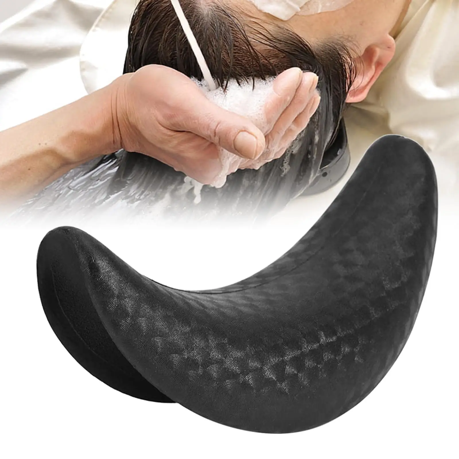 

Чаша для шампуня Подушка для шеи Держатель для шеи Чистка волос Подушка для ванны 18x6x9 см для