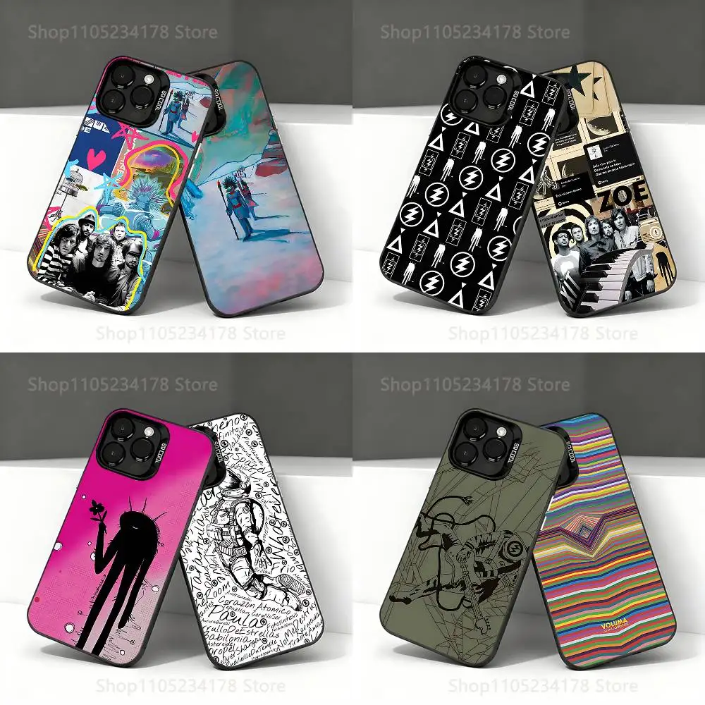 

Band Z-ZOE ALBUM Phone Case For iPhone 17,16,15,14,13,12,11,Pro,Max,Plus,E,Air,Mini Black Tpu IMD Cover
