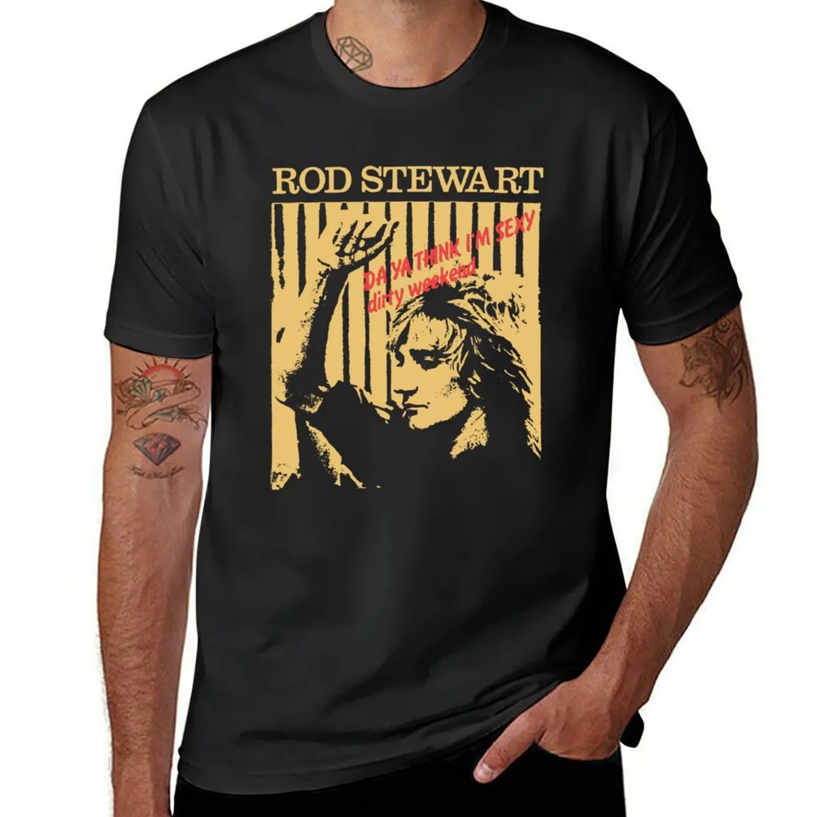 

Just Rod In T-Shirt luxury designer sports fans anime clothes affliction shirts mens clothes
