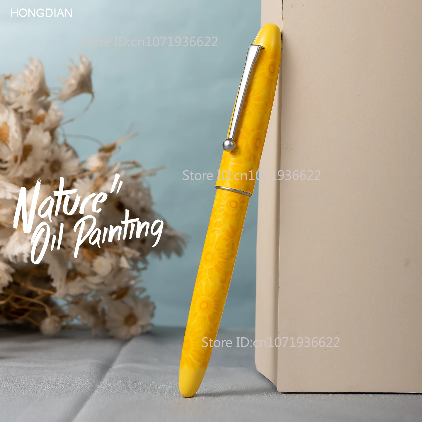 

Дешевая металлическая авторучка Hongdian C3, естественная картина маслом серии 5 # EF F Blade с длинным ножом, школьные и офисные подарочные ручки для письма
