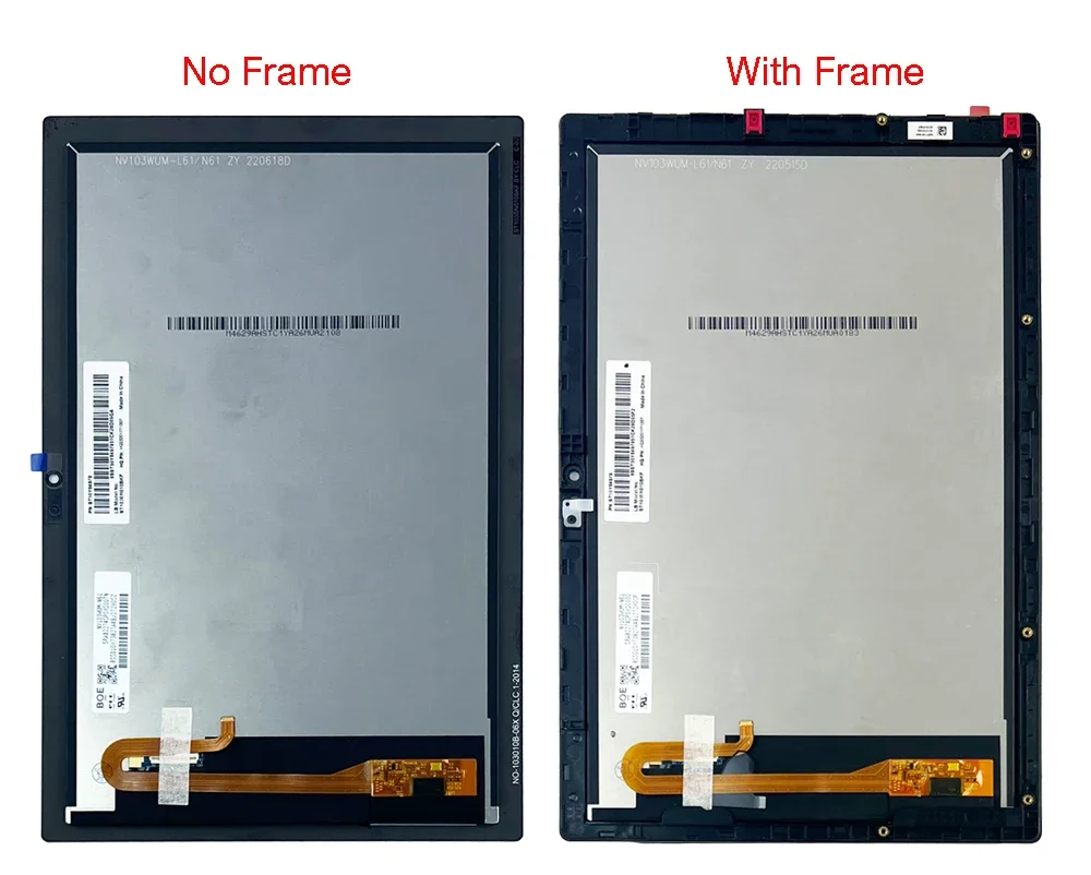 Imagem -03 - Lcd Display Touch Screen Digitizer Assembly Peças de Reposição Aaa para Lenovo Ideapad Duet Duet 3i 82at 82hk 82hk000vru 103