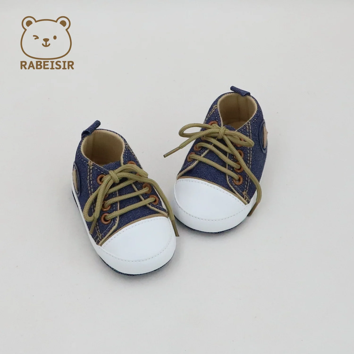 

Spring and Autumn Boys' Baby Canvas Shoes, Baby Walking Shoes, Anti-Slip and Breathable, for Children Aged 0-1 and a Half Years Old