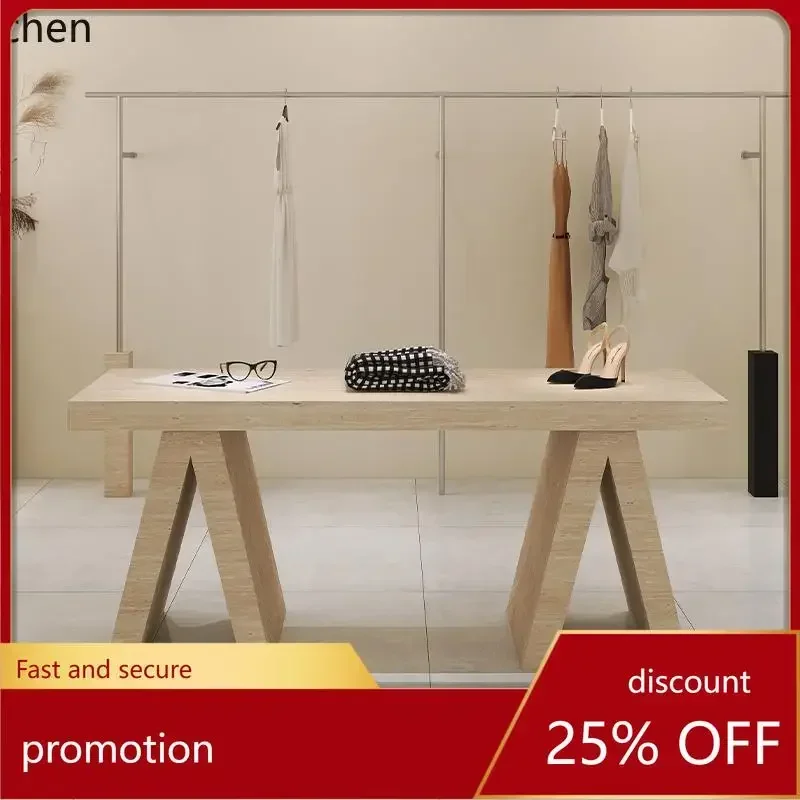DSA Women's Clothing Store Shoe and Bag Store Imitation Travertine Water Table Jewelry Middle Display Nakajima Table