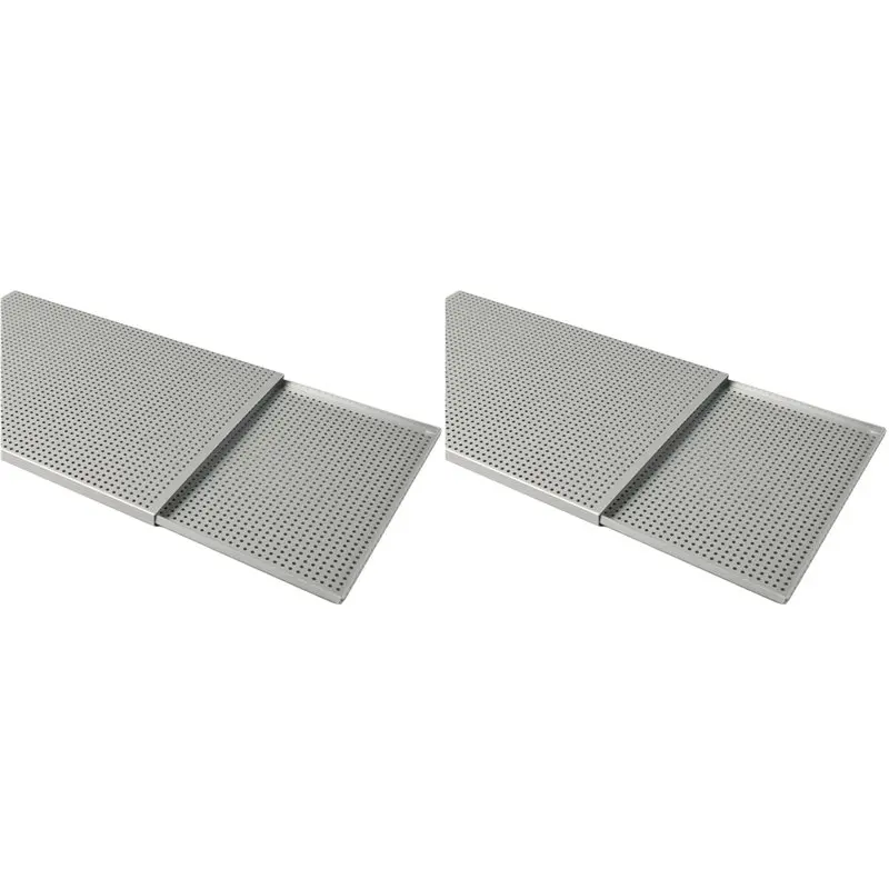 

A59Z-4X Puff Pastry Baking Tray Anti-Expansion Punched Baking Tray Hard Anodized Commercial Aluminum Alloy Baking Tray A