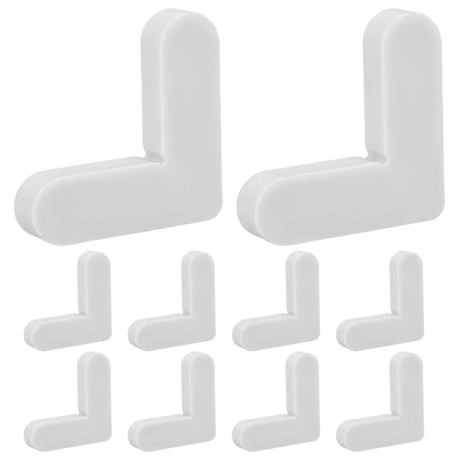 10Pcs Reliable Nylon Screen Frame Corner Brackets Aesthetic Design 90 Degree L Bracket for Window Screen Frame Replacement