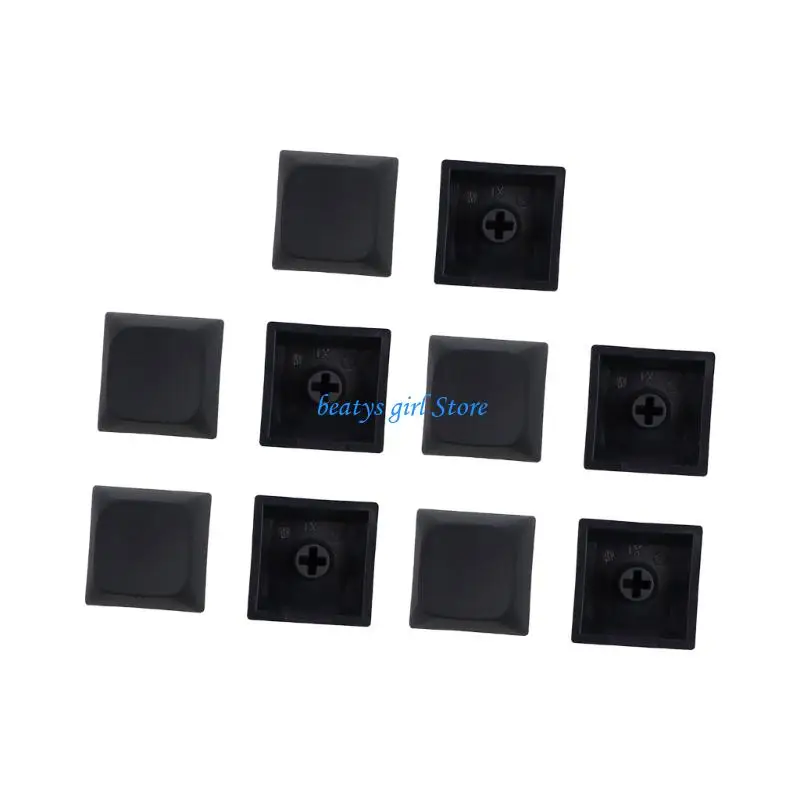 C7AB 10Pcs Creative Keycap XDA Profile 1U PBT Cover for Mechanical Keyboards