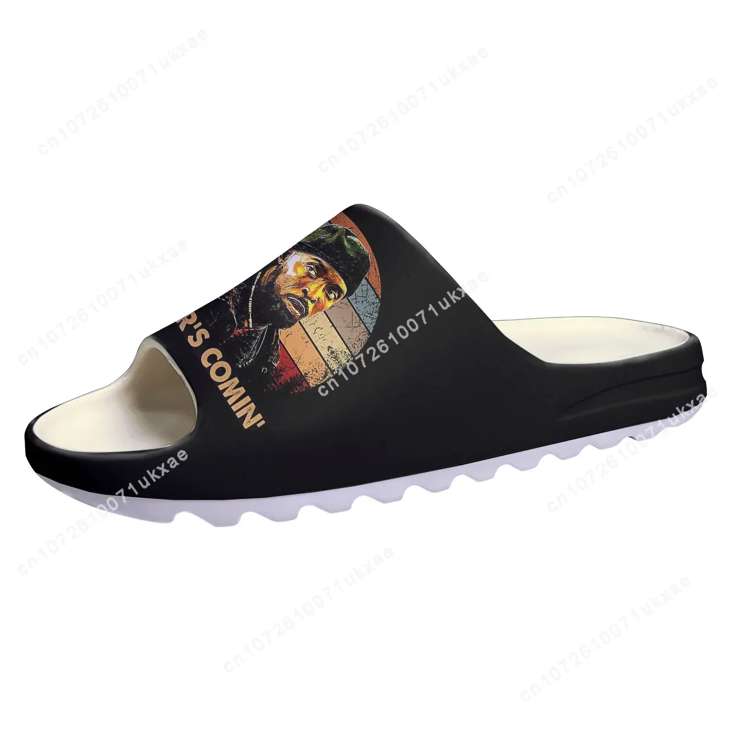 The Wire Soft Sole Sllipers Home Clogs Omar Little Step On Water Shoes Mens Womens Teenager Step in Customized Sandals