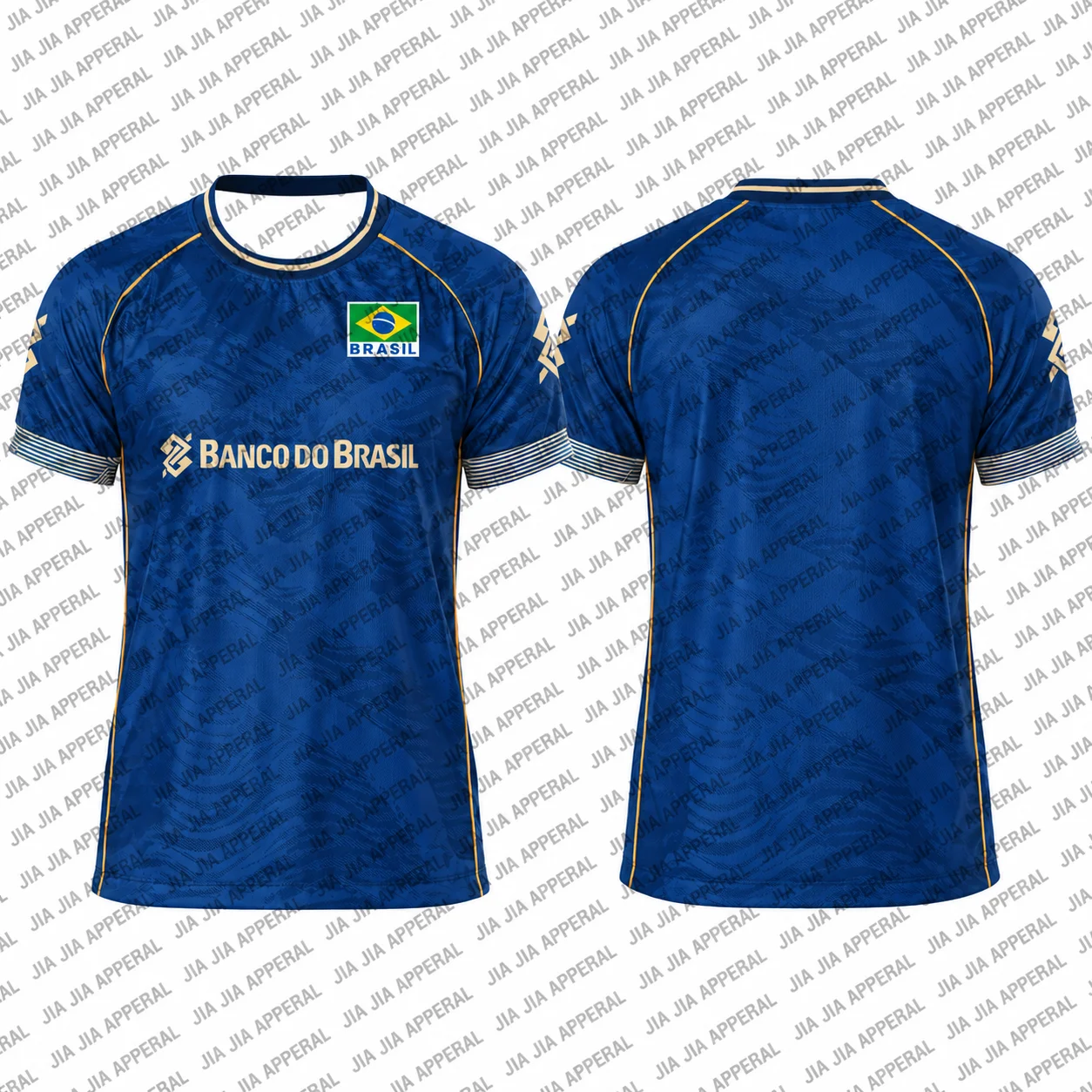 Women's Brazil Beach Volleyball Jersey Blue Short Sleeve Sports Shirt Female Volleyball Training Uniform Outdoor Athletic Wear