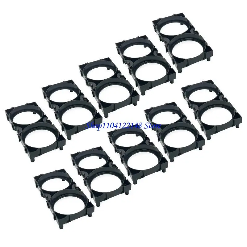 P9FA 10pcs User Friendly 46160 Lithium Battery Cell Holder Battery Stacking Shelf