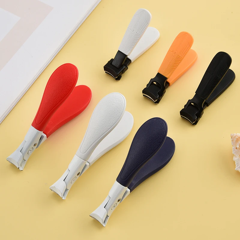 Forbici per unghie dei piedi in acciaio inossidabile, bordi affilati per evitare spruzzi, forbici per unghie per uomini e donne per pedicure le dita