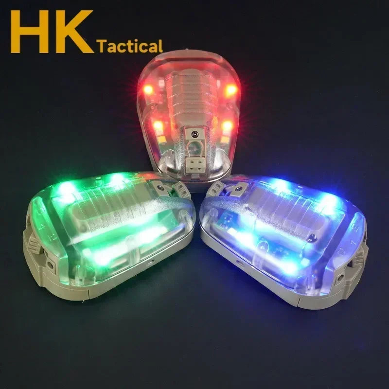 

Tactical Helmet Signal Lamp Survival Light HEL-STAR Safety Flash Light Fast Mount Ladybug lamp Adapter Outdoor Cycling Camping