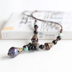 New hot fashion women's necklaces pendants wholesale for women ladies gift necklace retro accessory jewelry #1080