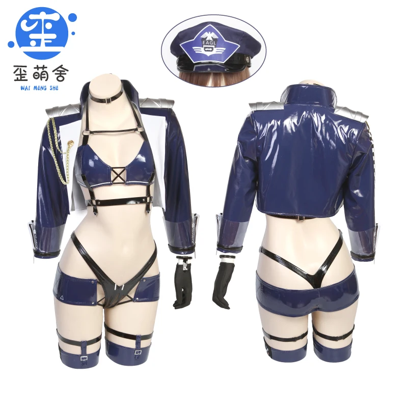 

Azur Lane Shinano USS Baltimore Costumes for Women Warship Girls R Commander Racing Suit Motorcycle Suit Baltimore Race Queen