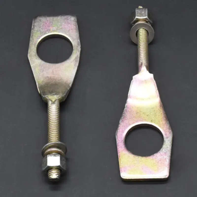 ✰✪1 Pair Motorcycle Chain Tightness Regulator For DY100 GS125 WY125 Thousand Pounds Rear Pull Chain Tensioner