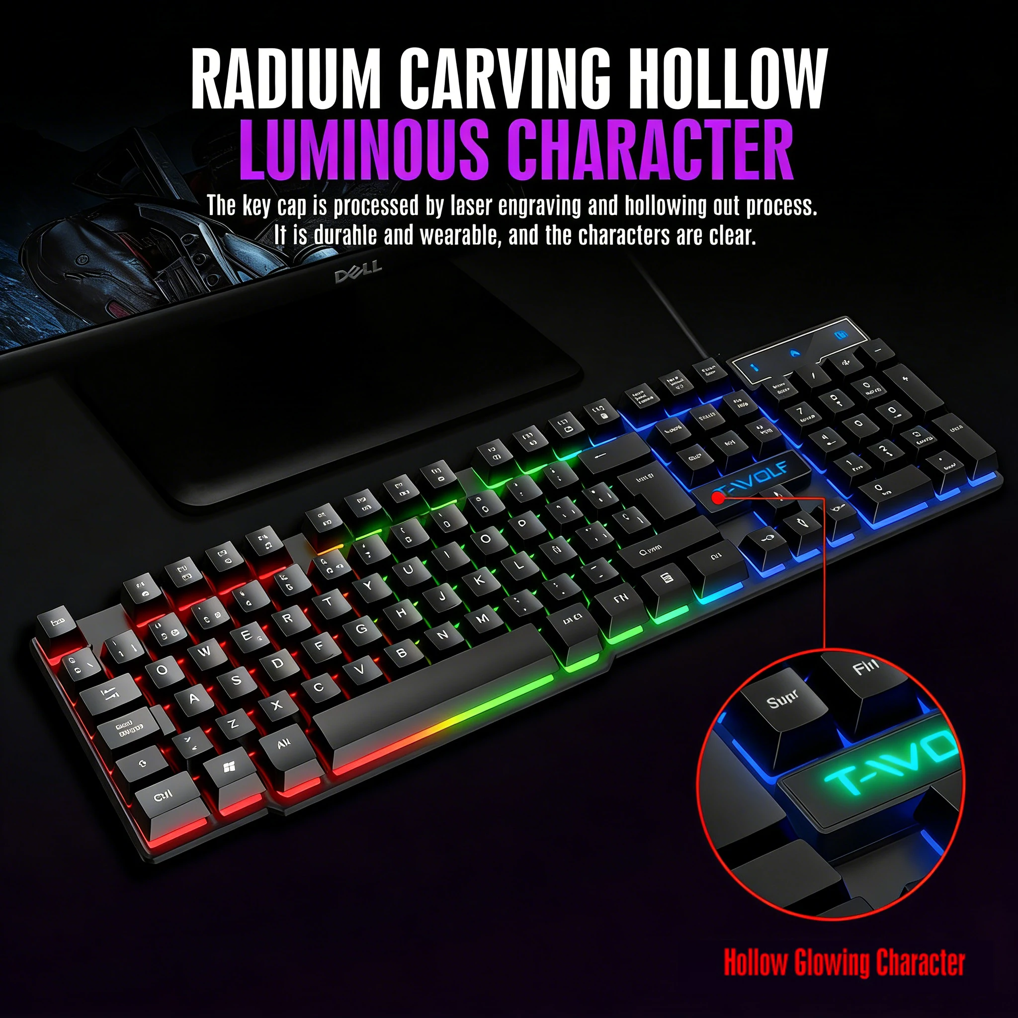 Механическая игровая клавиатур – обзор и цена Gaming Keyboard And Mouse For Xbox