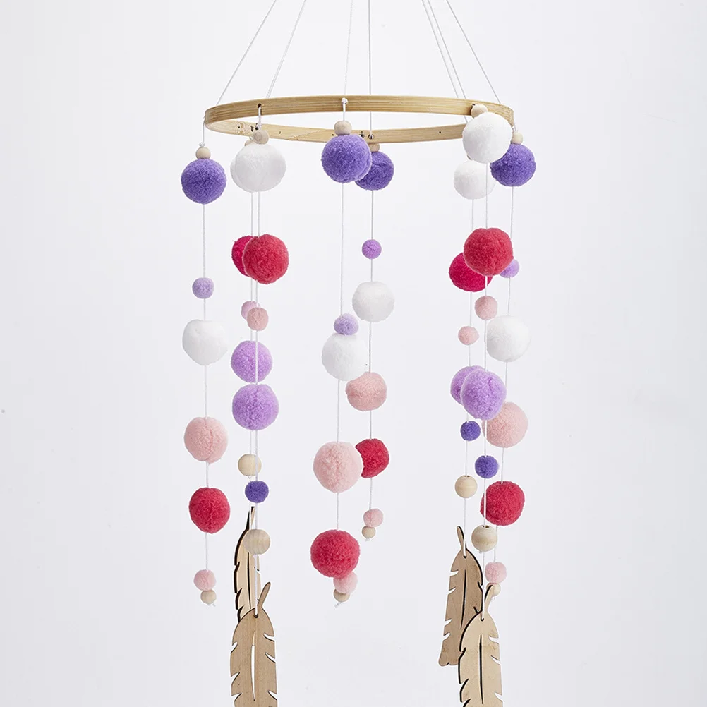 

Wind Chime Decor White Red Purple String Pendant Wall Hanging For Indoor Room Living Bedroom Apartment Dorm Nordic Bohemian Gift