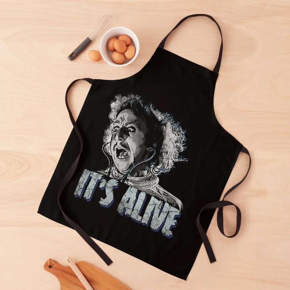 

Its Alive - Young Frankenstein Apron Men gift For Cooking Smock for hairdressing Apron