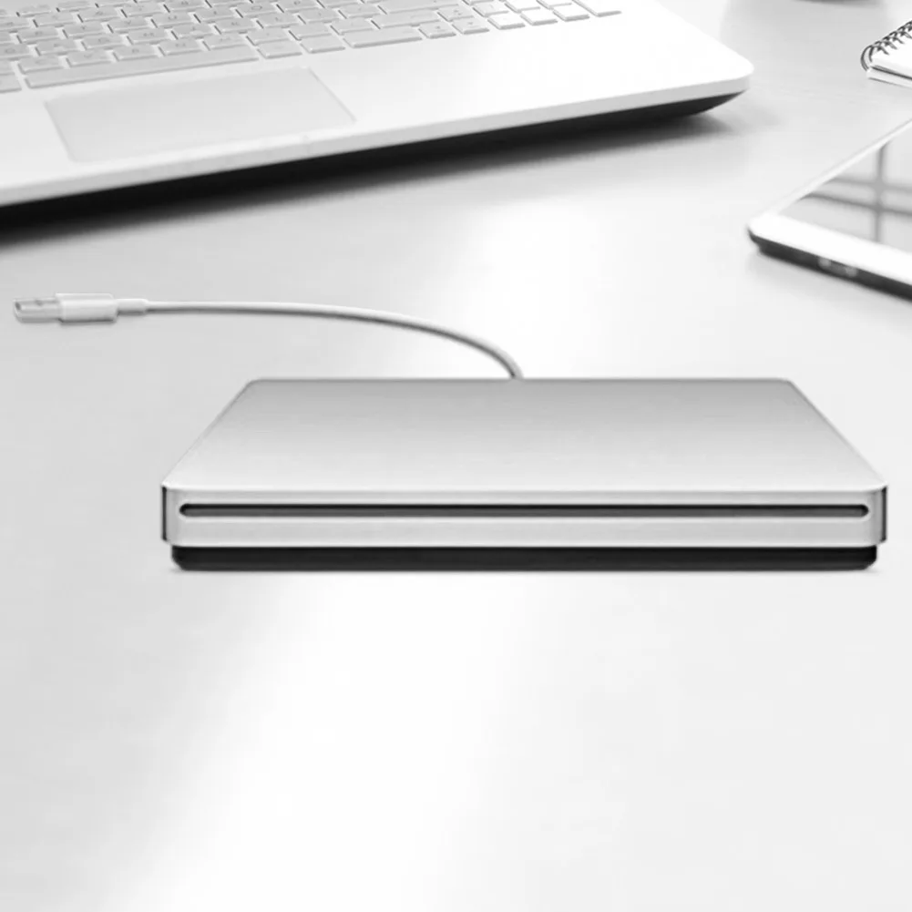 Optical Drive Recorder Portable CD Drive Burner USB CD RW Optical Drive for MacBook Air Pro IMac