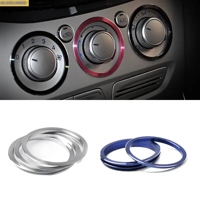 

Car Interior Air Conditioning Knob Trim Ring Fit for Ford Focus 2 MK2 Focus 3 MK3 Kuga 2006 2007 2009 2010 2011 2012 2013