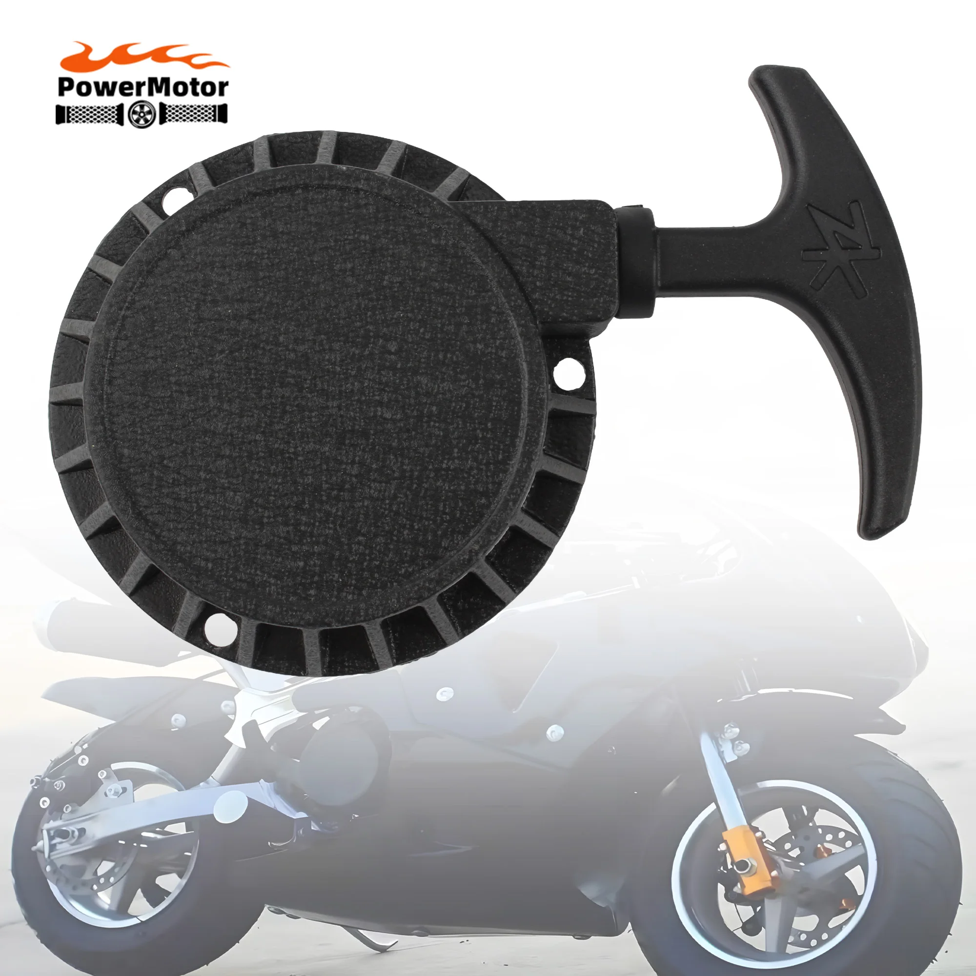 Universal Motorcycle Pull Starter Easy to Fit For 47cc 49cc 2 Stroke Mini Dirt Pocket Pit Bike Moto ATV Quad Retrofit Parts
