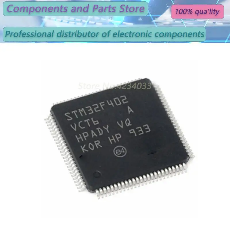 1PCS STM32F402VCT6  STM32F402VCT STM32F40 QFP100 NEW100%F402VCT6