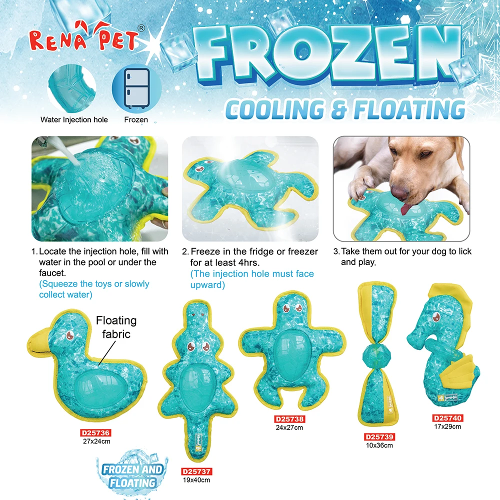 Manufacturer Wholesale Pet Supplier Chew Cooling Dog Floating Toys