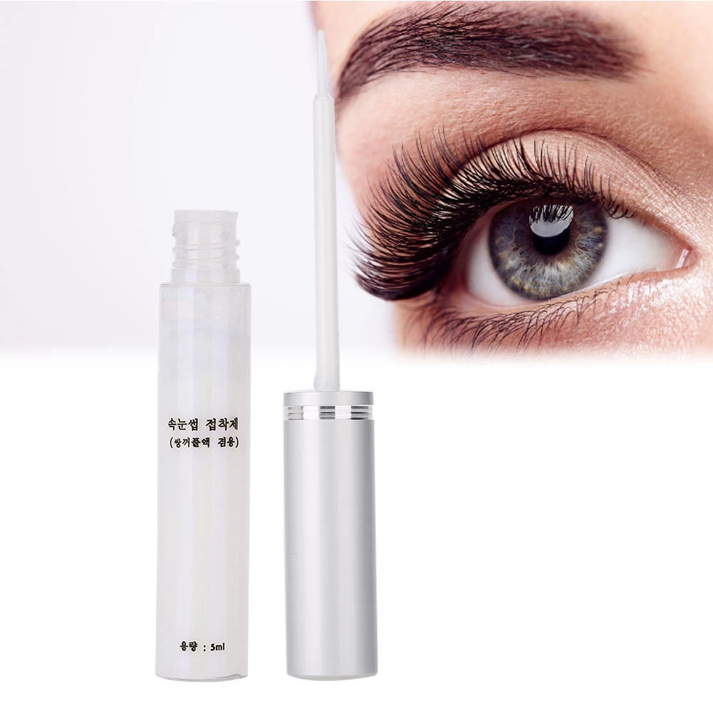 5ML New False Eyelash Glue Primer Waterproof Long Lasting Quick Dry Extension Easy Remover pegamento pestañas Makeup Tool