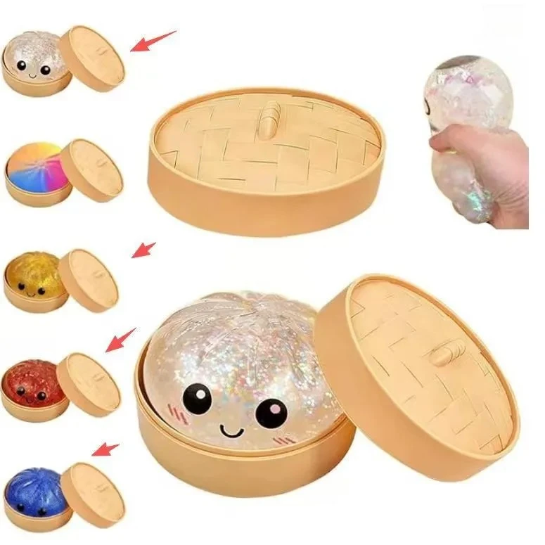 brinquedo-gigante-de-apertar-em-formato-de-paozinho-com-glitter-de-elevacao-lenta-bola-macia-para-alivio-e-relaxamento-brinquedo-divertido-adoravel-e-portatil-anti-estresse
