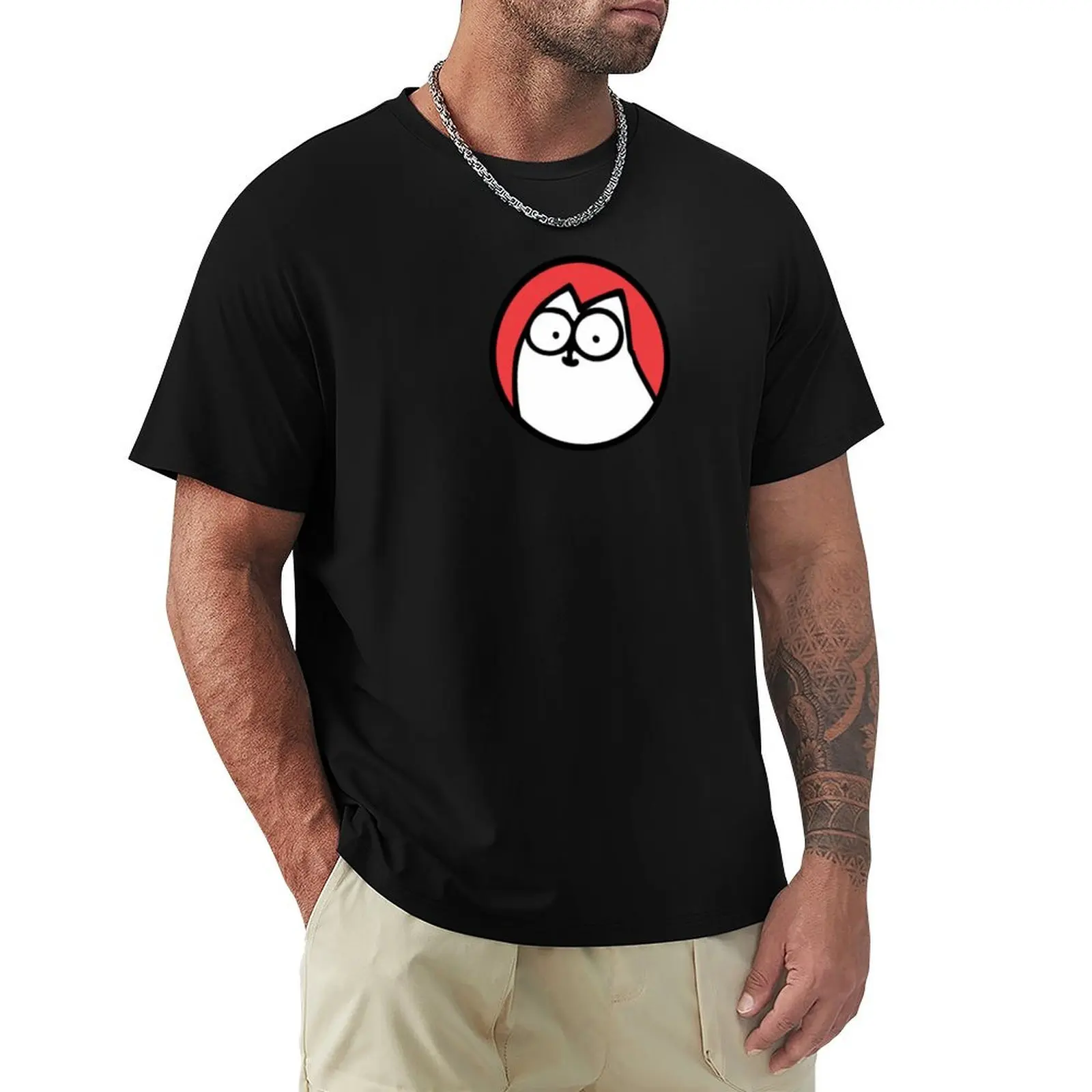 mikecrack Camiseta (52) Camiseta básica de color liso para uso diario