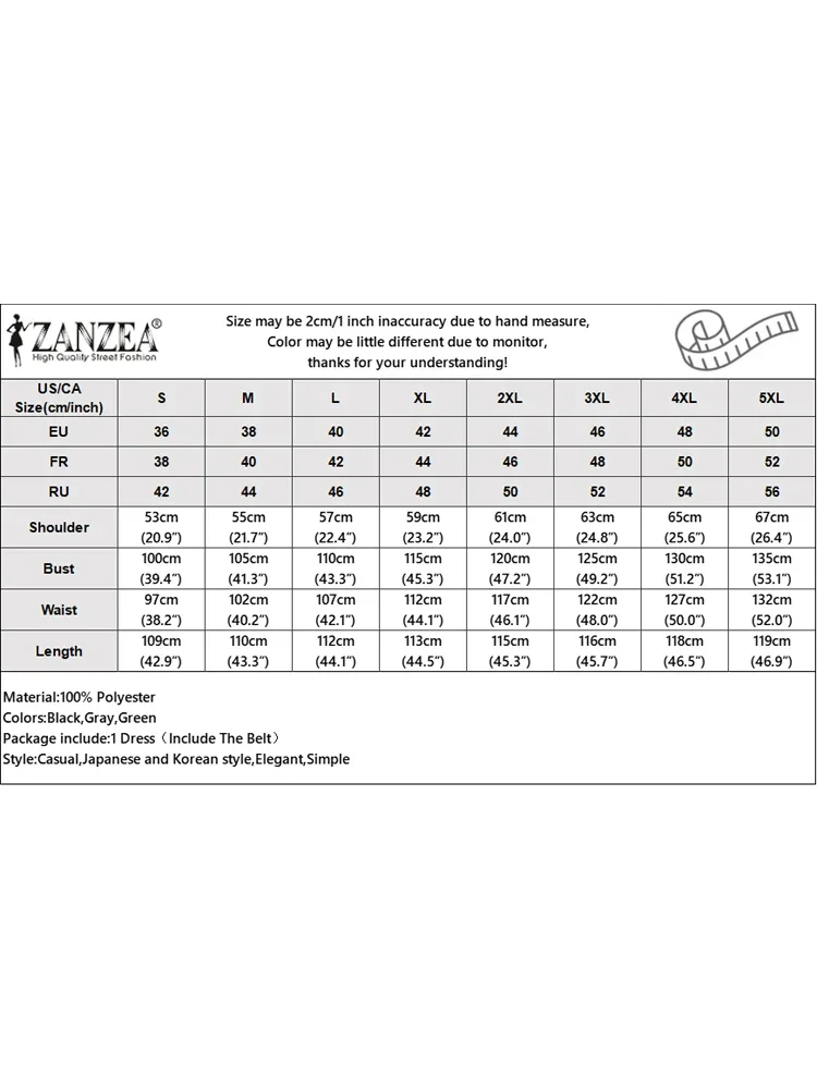 ZANZEA Donna Senza Maniche Ufficio Lavoro Vestito Estivo Elegante Cintura Camicia A Pieghe Abito Moda Tinta Unita Abiti Casual Abito Allentato