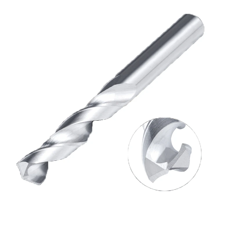 BEYOND Allungamento 80mm codolo dritto Twist Drill 2mm 6mm 8mm 10mm 1mm CNC acciaio al tungsteno punta in carburo solido 1.5mm 3mm 4mm 7mm