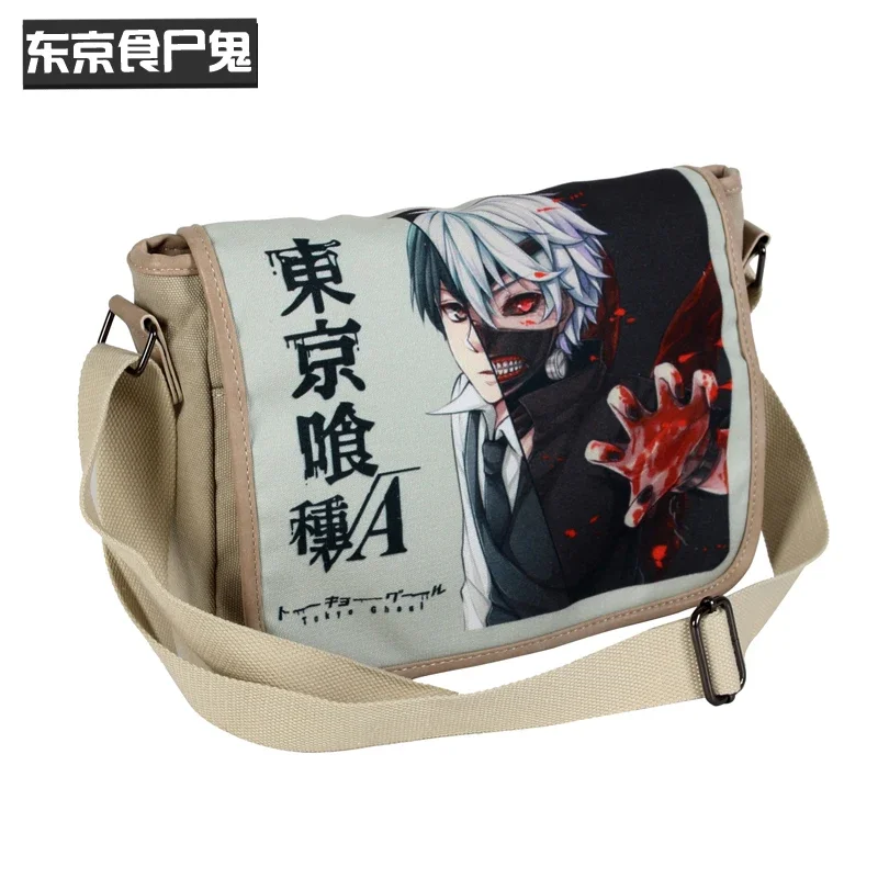 

Anime Tokyo Ghoul Messenger Bag Kamado Kaneki Ken Crossbody Shoulder Bag Casual Travel Bag