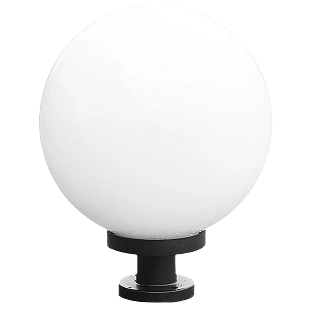 

Acrylic Fence 15cm Round Ball Column Lights Lampshade Solar Outdoor Lamp Outdoor Decorative Pillar Lighting Fixtures
