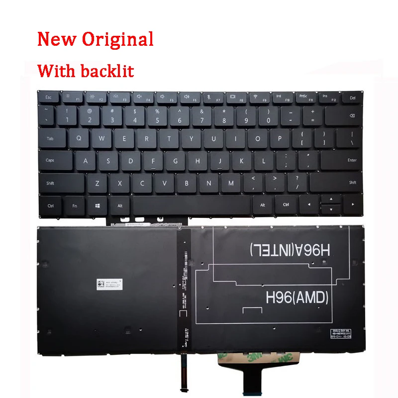 New Genuine Laptop Replacement Keyboard Compatible for Huawei Matebook 13 WRT-W19 W29 WRTB-WAH9L NH-W19R