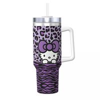 Hello Kitty Stainless Steel Tumbler Travel Car Mugs Large Capacity Thermal Mug Keep Heat Cold and Hot Milk Tea Water Bottle
