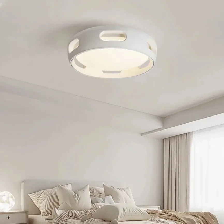 Modern LED Ceiling Fan Light Creative Invisible Bladeless Remote Control Dimming Fan Light Living Room Bedroom Home Electric Fan - Image 3