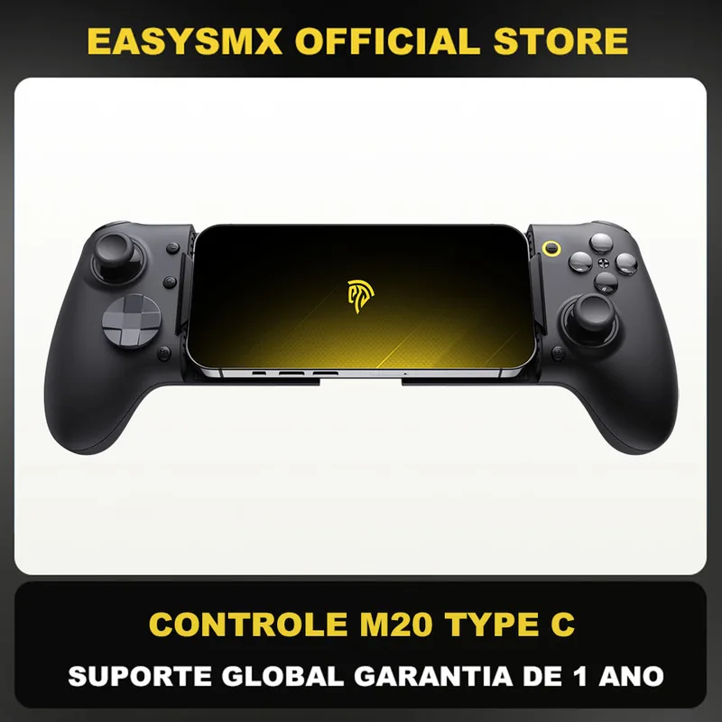 Controle Móvel EasySMX M20 Tipo C para Android