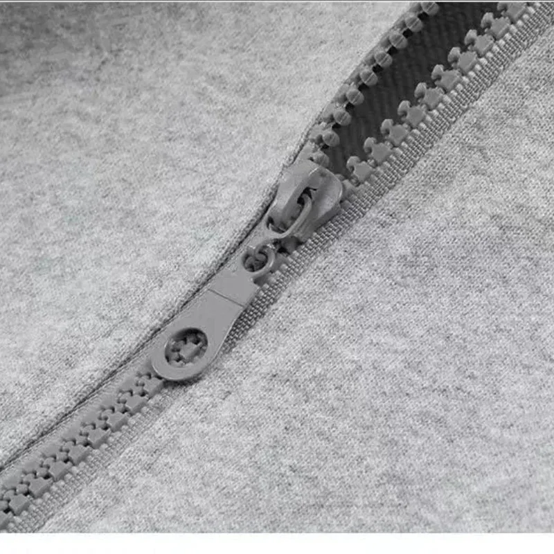 أنيمي طوكيو الغول الجحيم زهرة قلنسوة بسحاب الرجال موضة عادية كم طويل ملابس رياضية المرأة الخريف/الشتاء جاكيت زيبرا