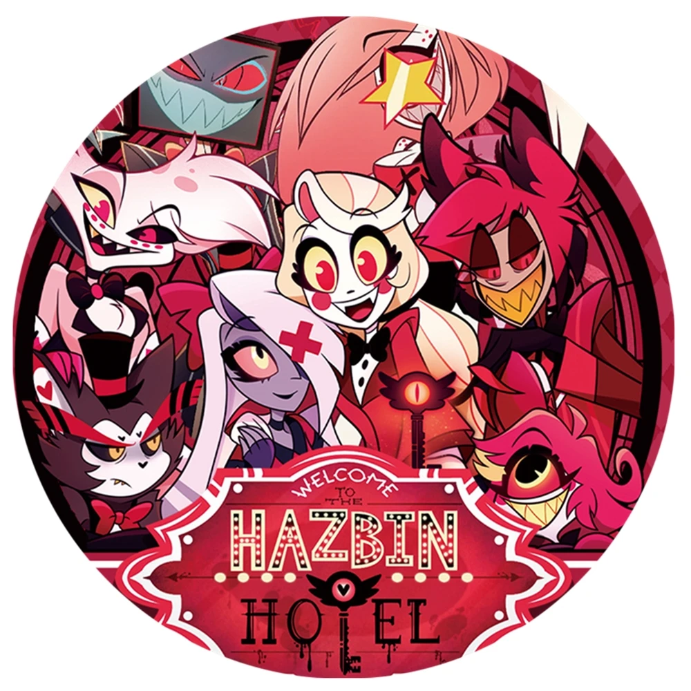 58 مللي متر أنيمي هازبين تشارلي مورنينجستار فاجي ألاستور تأثيري حلي شارة دبوس SPTE صفيح بروش ﻿   الدعامة جيلف