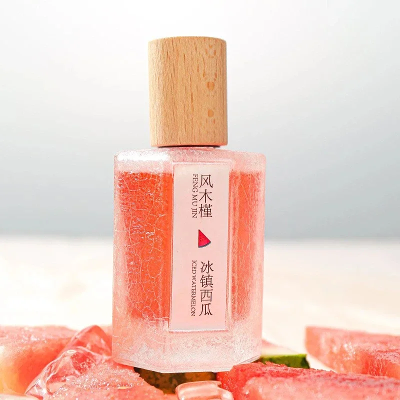 Peach Watermelon Perfume Natural Fresh Fruity Scent Charm Fragrance Women's Date Vibrant Perfume Spray Eau De Toilette