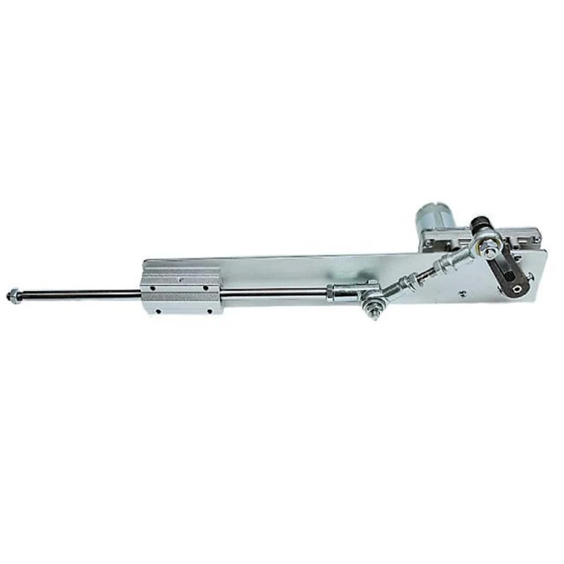 Telescopic Linear Actuator Kit with Speed Control and End Connector Reduction Motor DC 12V/24V Reciprocating Linearly Motion