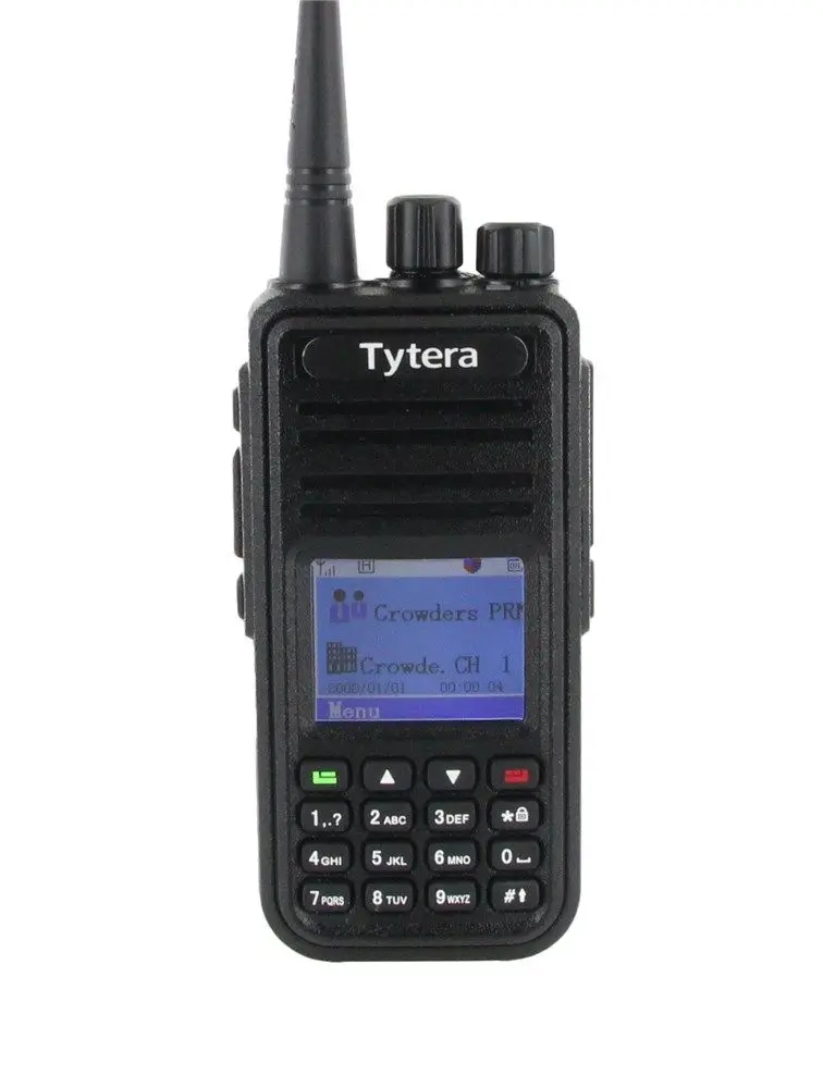 TYT Walkie-Talkie MD-380 DMR Ham UHF/VHF Long Range 2-Way Radio DMR Digital Outdoor Handheld Dual Band TYT MD-380 Walkie Talkie