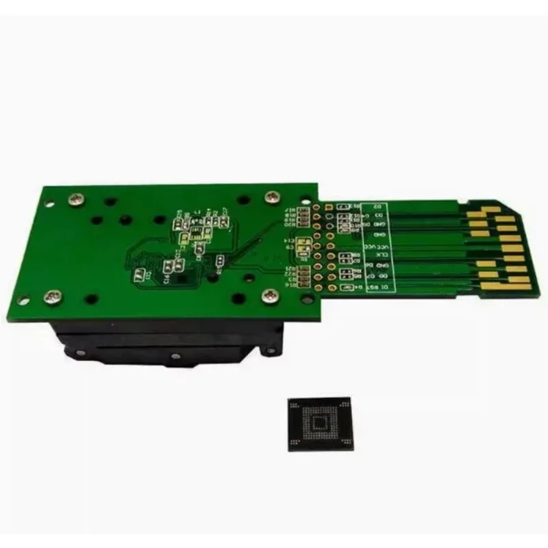 

153 EMMC169 Socket with SD Chip Reader for Data Recovery/backup,Android Repair, Clamshell Structure,BGA153 & BGA169 Chip Sockets