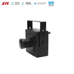 Mini 8MP 5MP 3MP POE Audio IPC  H.265  wide-angle Lens 1.7mm CCTV IP Camera for POE NVR System indoor Home Security Surveillance