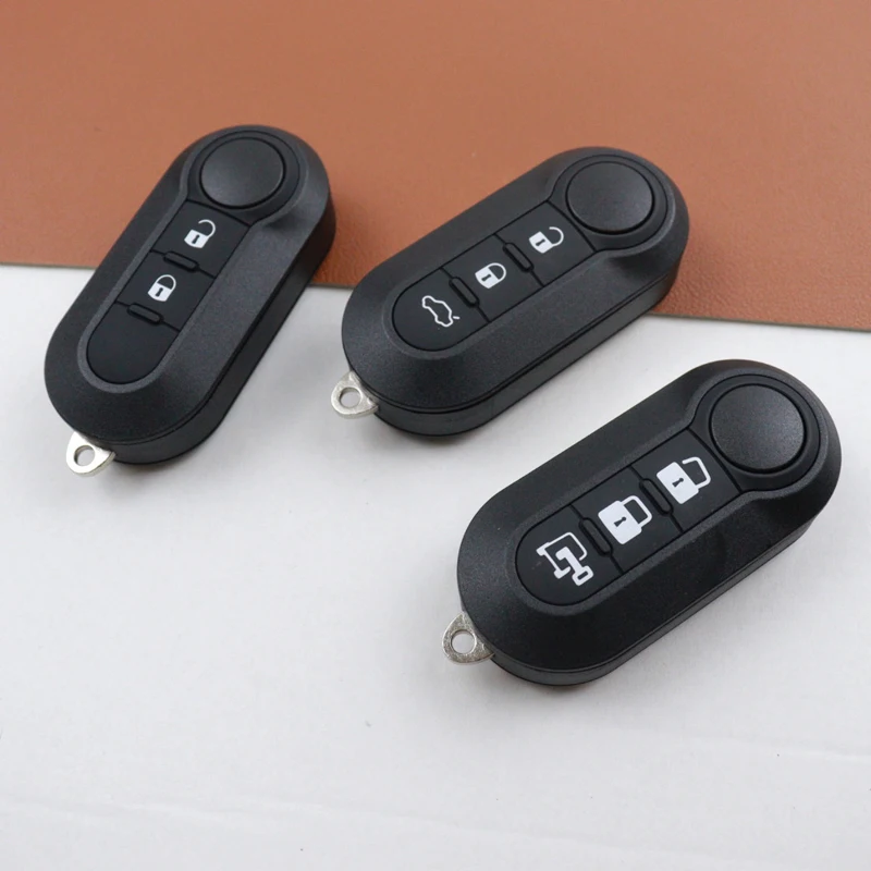 

Автомобильный брелок для ключей, корпус для Fiat 500 500L Punto Ducato Peugeot Boxer Citroen Jumper Bravo Panda Freemont, накладка на кнопки