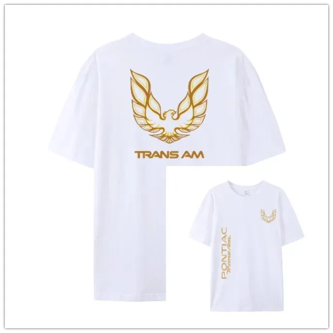 2024  Clothes Adult Pontiac Firebird GTA Trans Am Triblend T Shirts High Tee Shirt Cotton Simple Oversized T-shirt